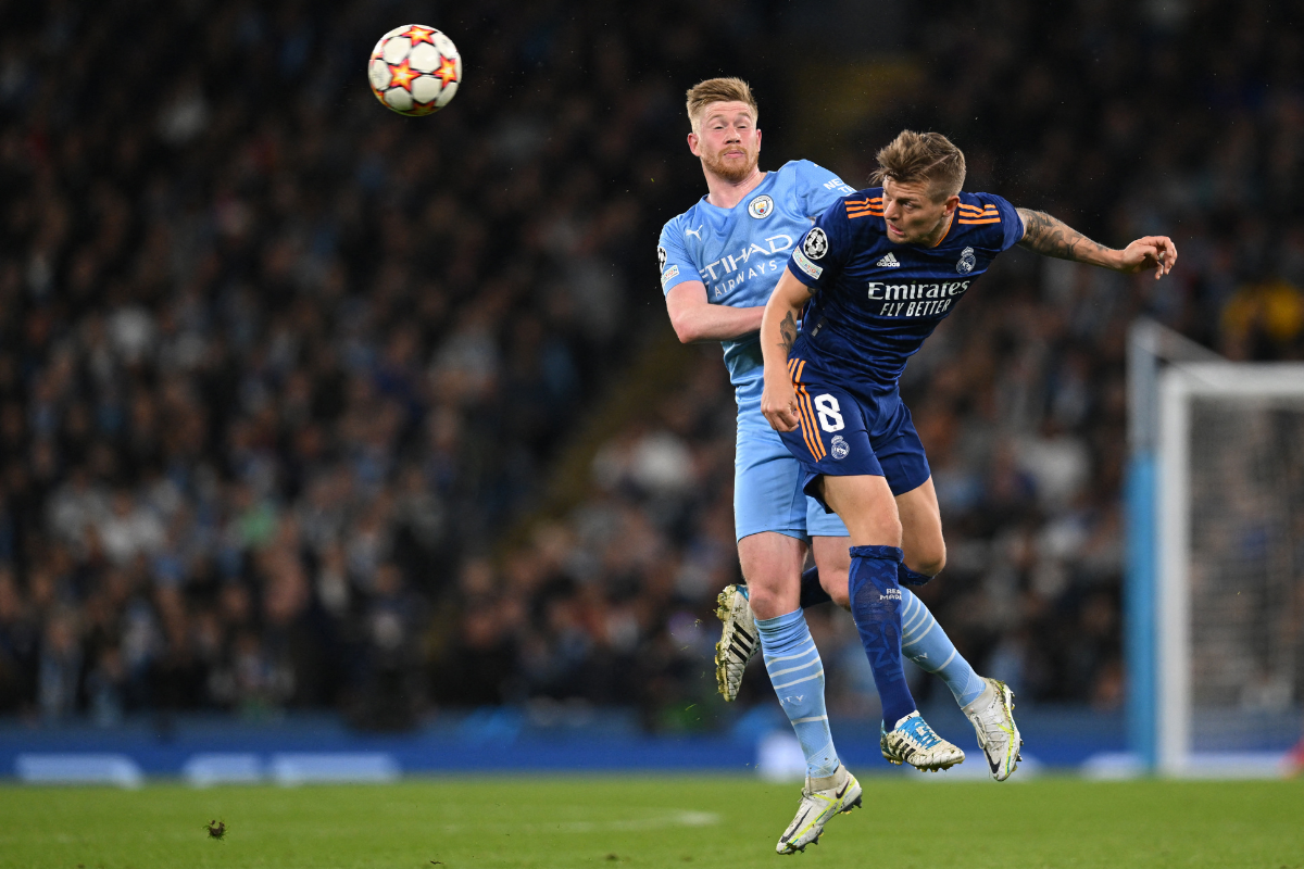 Manchester City le pega 4-3 al Real Madrid en la ida de las semifinales de Champions