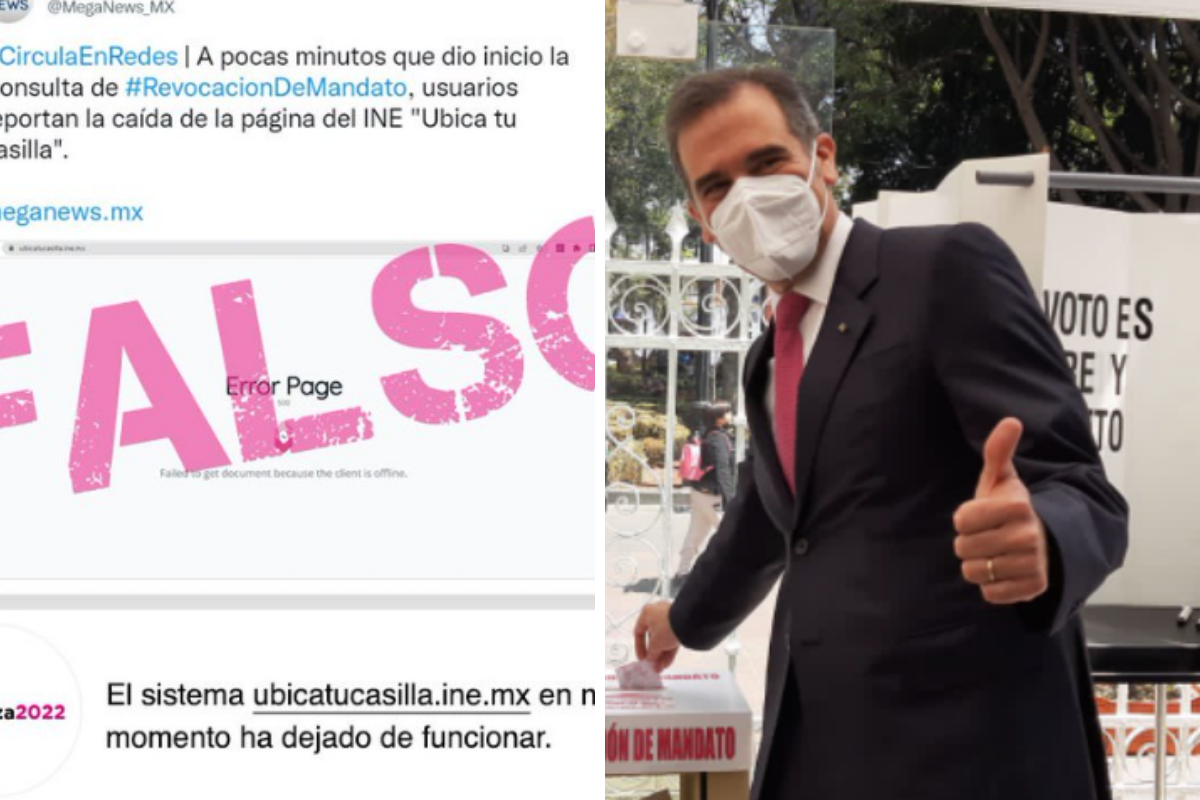 INE alerta de fake news sobre cierre de casillas y fallas en sistema