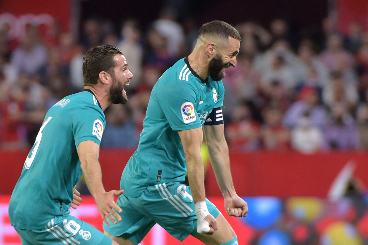 ¡Imparable! Benzema le da la victoria al Real Madrid con gol agónico ante el Sevilla