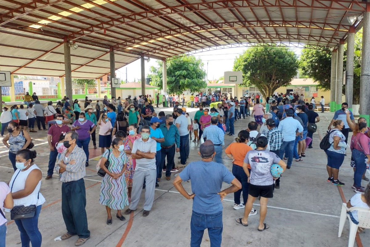 Abuelita fallece en plena participación de Revocación de Mandato en Nuevo León