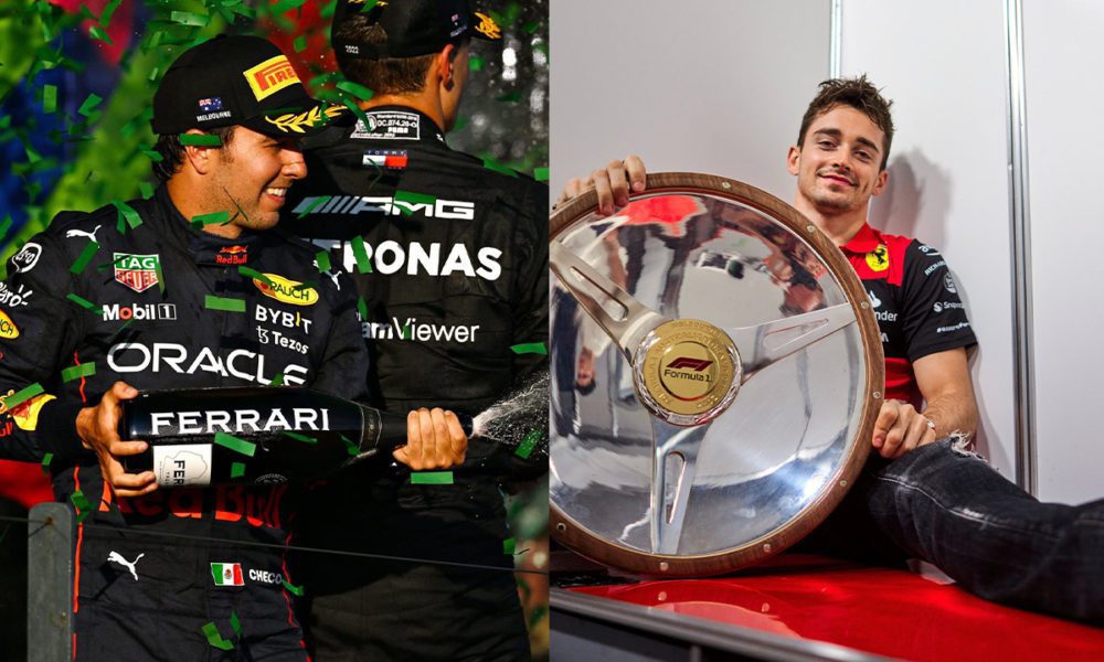 Charles Leclerc gana la F1 en Australia; Checo Pérez queda en segundo