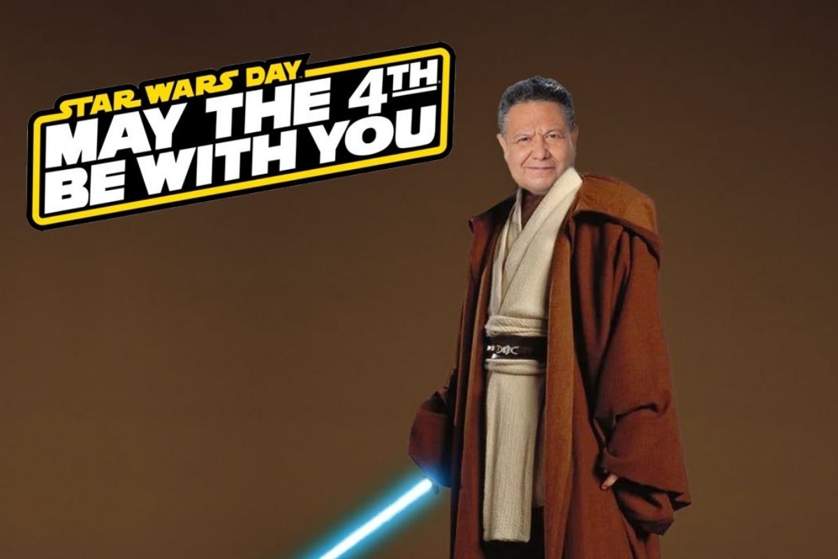 Candidato de Morena se disfraza de Obi Wan Kenobi para promocionar campaña