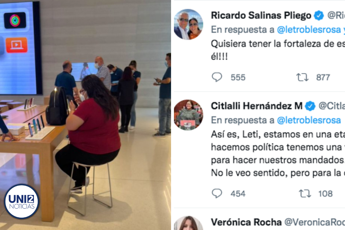 Le llueven críticas a Citlalli Hernández por estar en una MacStore y así respondió