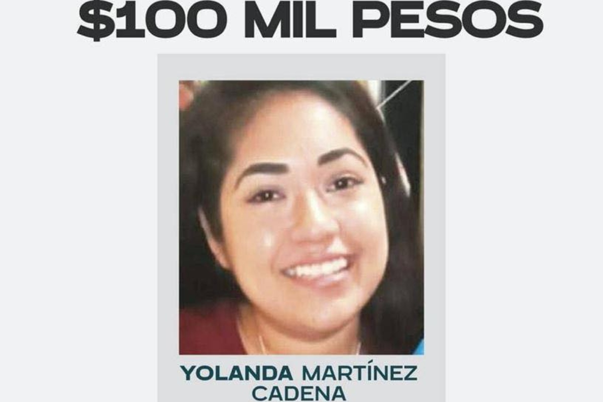 Gobierno de Nuevo León ofrece 100 mil pesos a quien brinde información de Yolanda Martínez