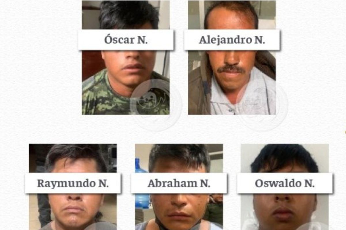 Detienen a 5 presuntos involucrados por linchamiento de joven en Huauchinango, Puebla