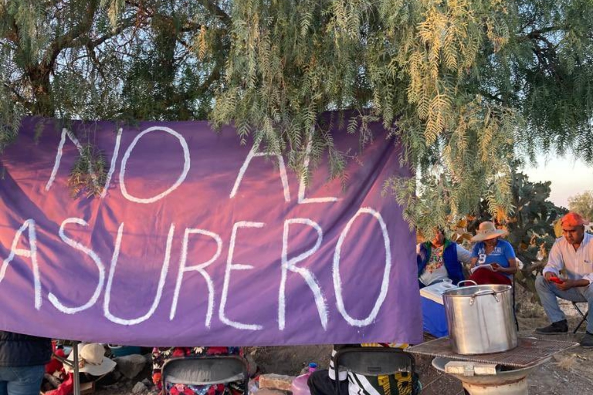 Matan a un activista del plantón en contra del basurero de residuos tóxicos en Atitalaquia, en Hidalgo