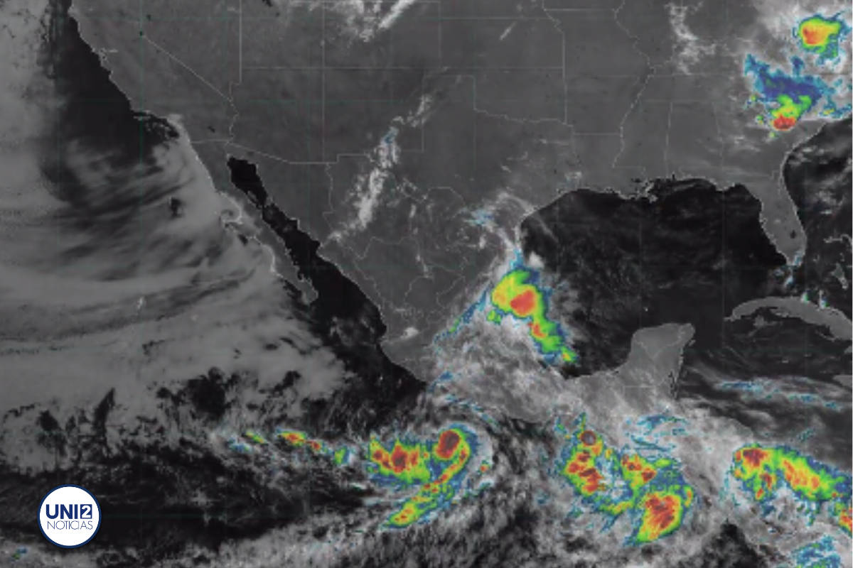 Se forma la tormenta tropical “Blas”; causará lluvias con granizo en varios estados