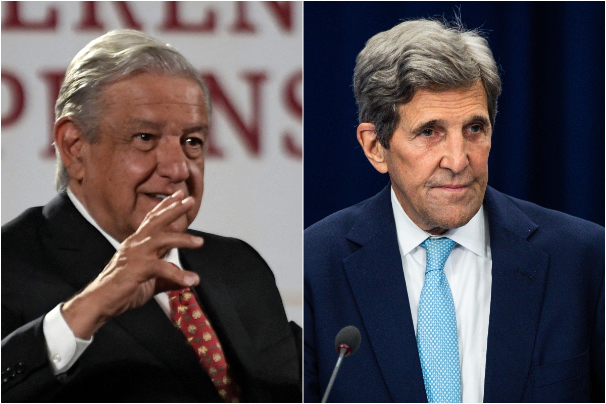 AMLO se reúne con John Kerry en Palacio Nacional para hablar sobre cambio climático