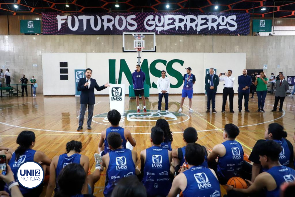 Coordinan IMSS, Juan Toscano y Guerreros por México la primera clínica de Basquetbol de Alto Rendimiento