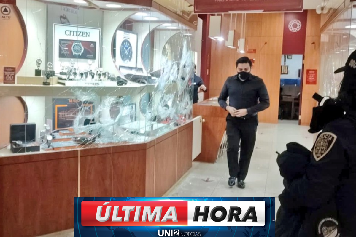 ¡Lacra a la mira! Se registra asalto en joyería de la Plaza Lindavista 