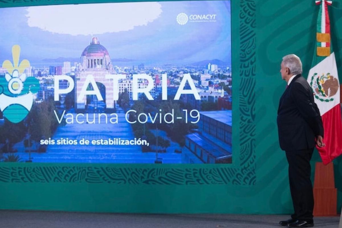 Conacyt informa que la vacuna Patria está en su última fase