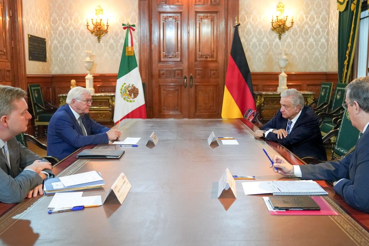 Estos son los temas que trataron AMLO y el presidente de Alemania