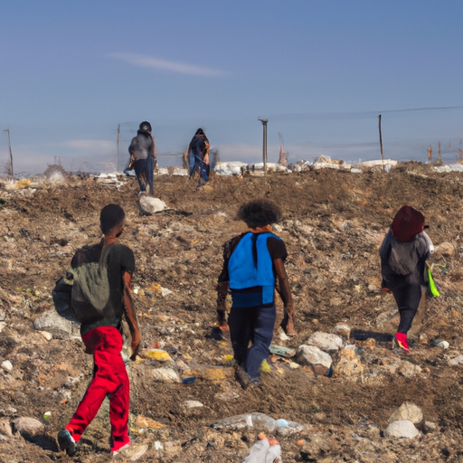 Autoridades de México reubican a migrantes de campamento en Tijuana para garantizar sus derechos humanos.